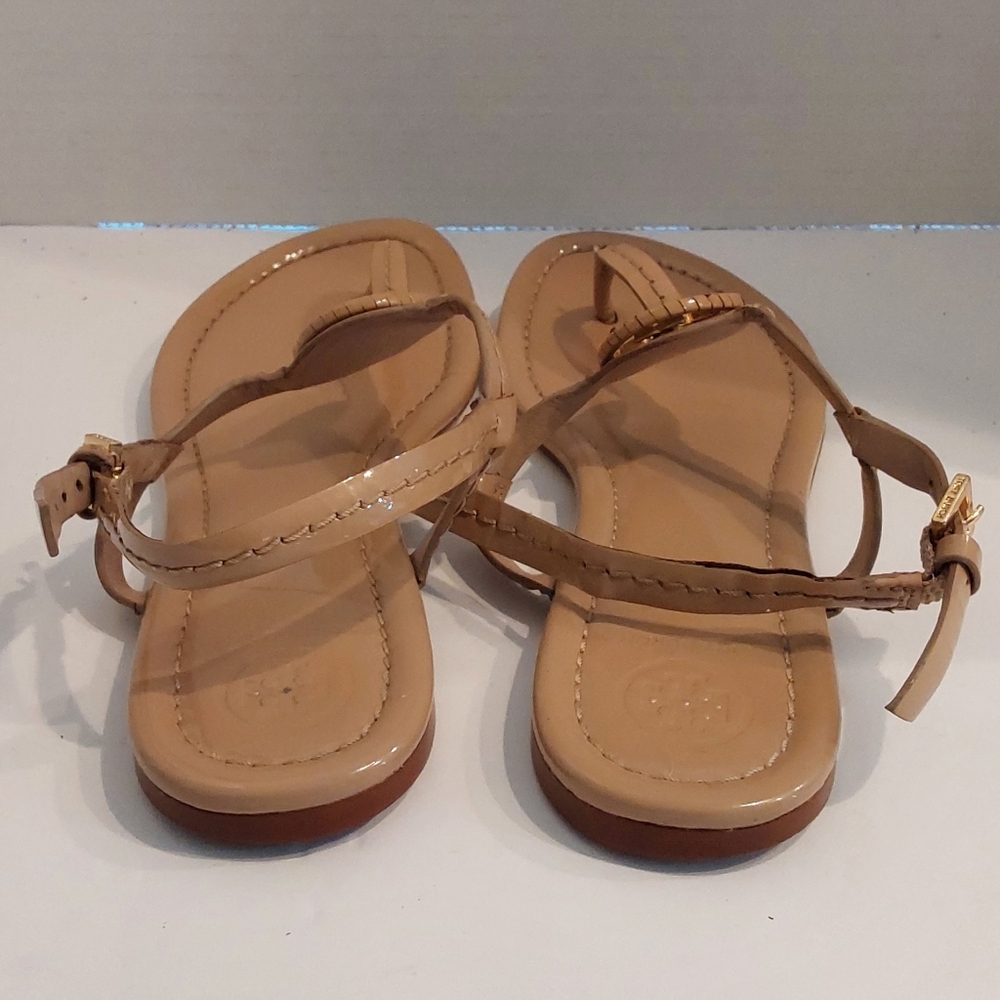 TORY BURCH DILLAN SIZE 6.5 PRE-OWNED - Picture 3 of 4